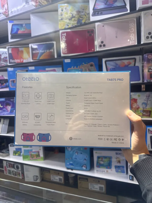Планшет для детей Oteeto 3