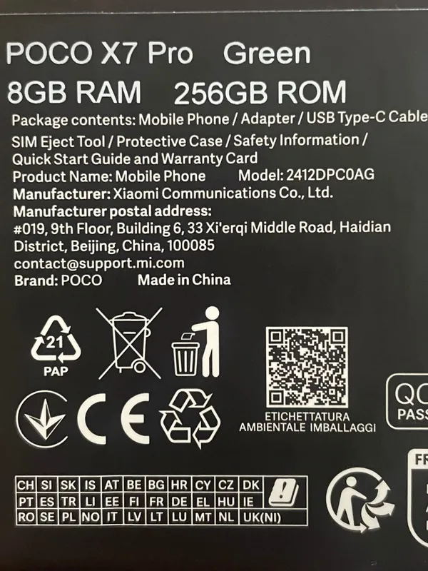 Poco X7 Pro 8GB 256Gb — фото 2
