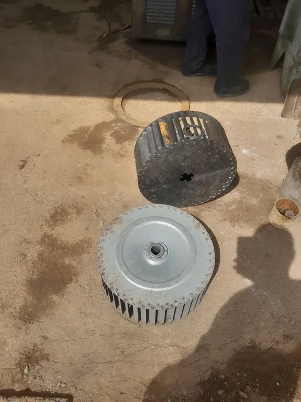 Саноат вентиляторлари blower impeller — фото 5
