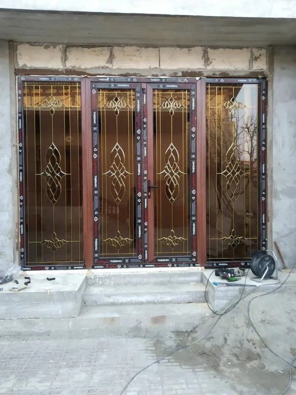 Akfa eshik va deraza yasash va ornatish. Акфа двер и окно — фото 3