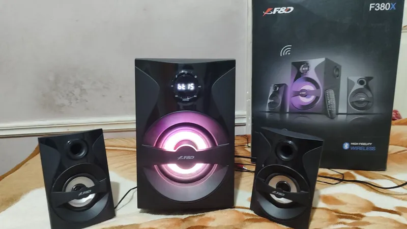 Колонка F&D F380X — отличное состояние! Bluetooth, мощный звук 3 Колонка F&D F380X — отличное состояние! Bluetooth, мощный звук 3