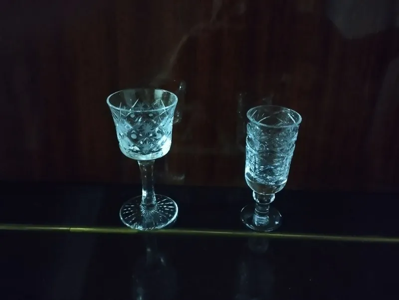 Продаются новые хрустальные рюмки 2