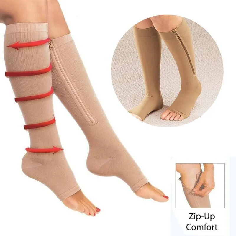 Гольфы от варикоза Zip Sox, носки от варикоза зип сокс, Оригинал — фото 3
