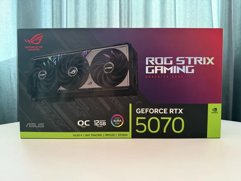 Asus ROG Strix RTX 5070 Gaming OC 12GB Asus ROG Strix RTX 5070 Gaming OC 12GB