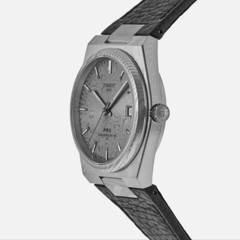 Швейцарские часы TISSOT PRX Powermatic 80 Damascus, механика — фото 4