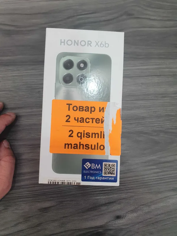 Honor x6 4/128gb — фото 1