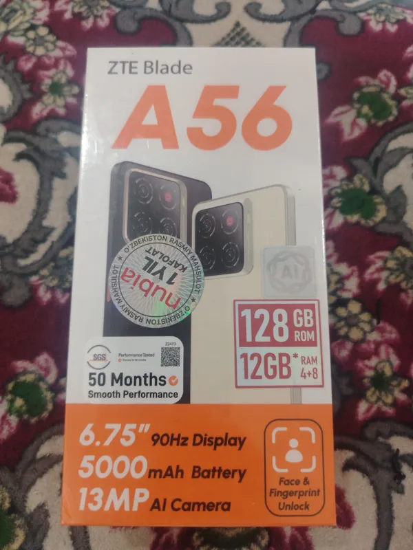 ZTE A 56  128gb