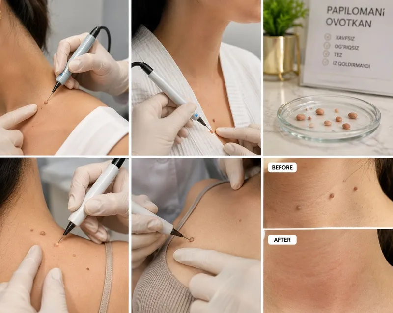 Papilomani olib tashlash 1 Papilomani olib tashlash 1