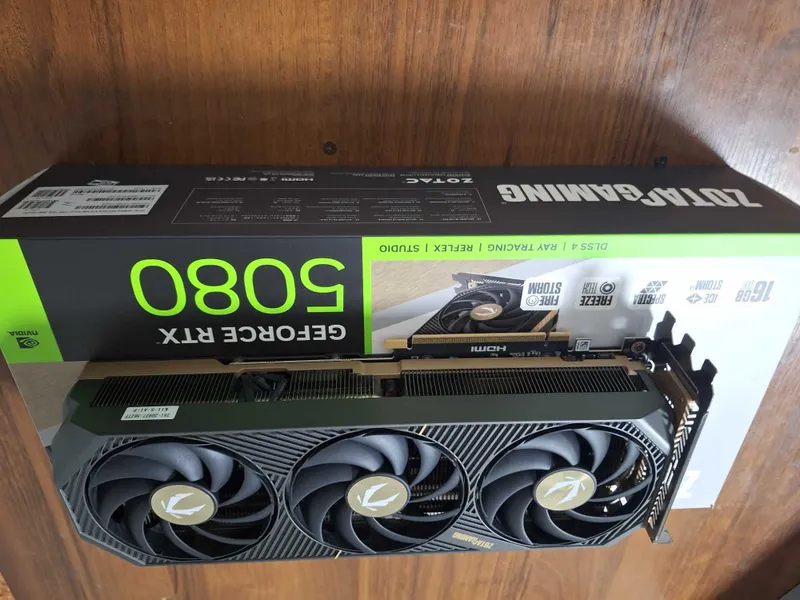 RTX 5080 Zotac gaming