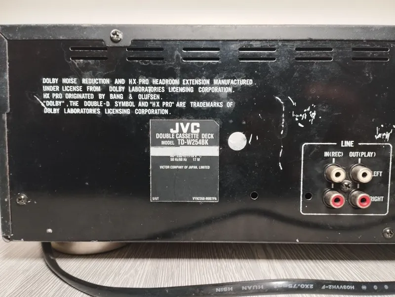 JVC TD-W254 audio magnitola, yaxshi holatda — фото 4