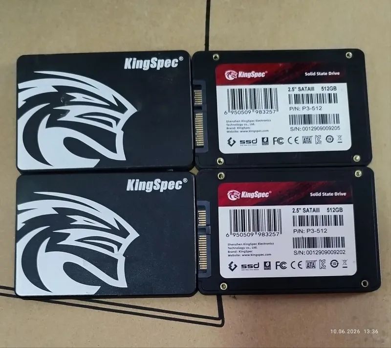 SSD 512gb sog‘ligi 100% 2