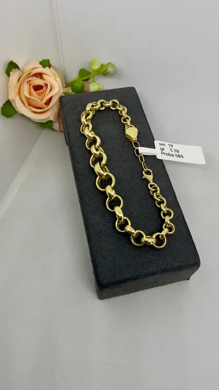 Braslet shopard 585 proba uzunligi 19