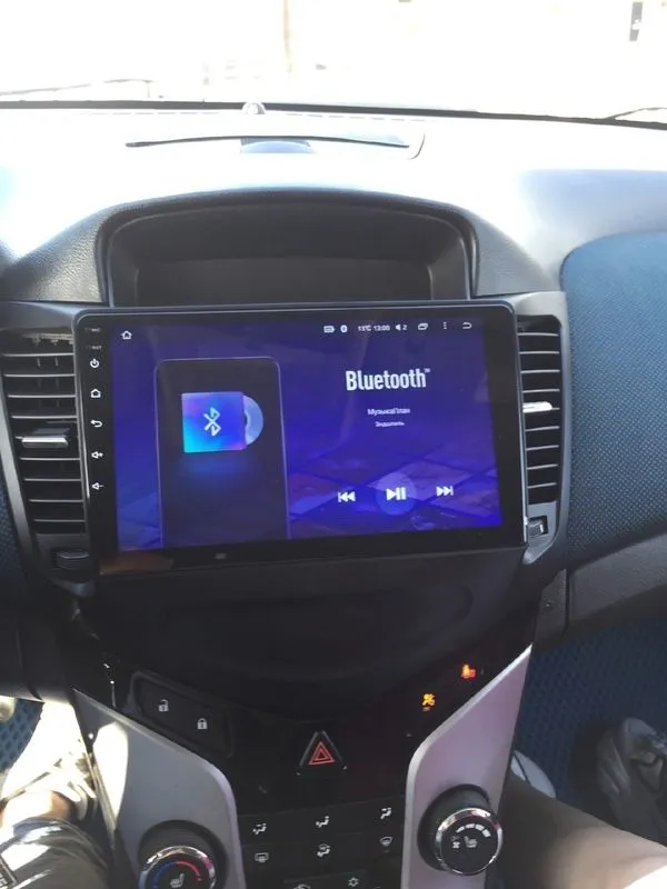 Магнитола для Chevrolet Cruze новая андроид 15 с рамкой 4/64 WiFi — фото 1