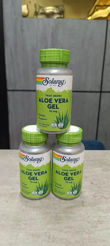 SOLARAY ALOE VERA GEL 10mg 100 vegcaps