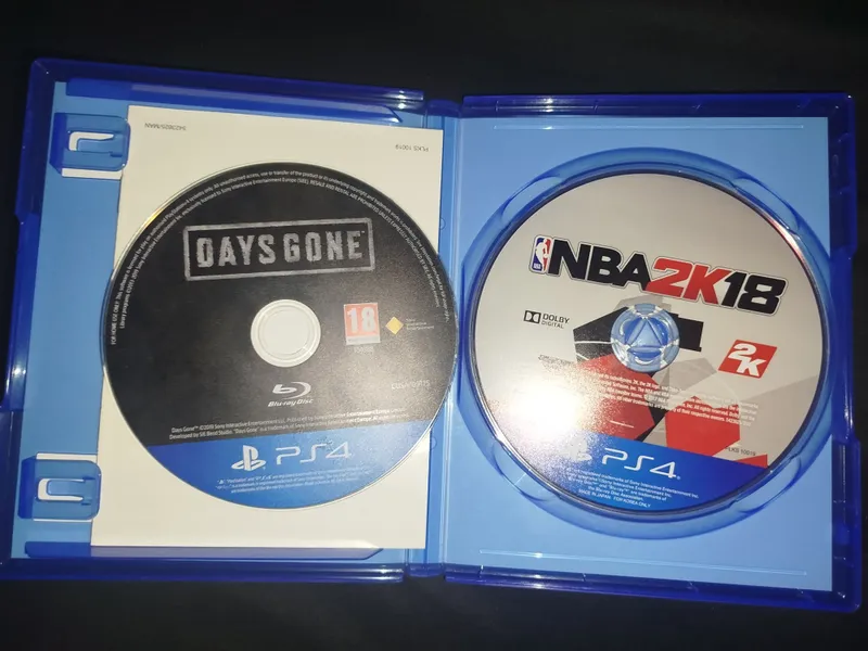 Диск ps4, playstation. Nba 2k18 и days gone 2 Диск ps4, playstation. Nba 2k18 и days gone 2