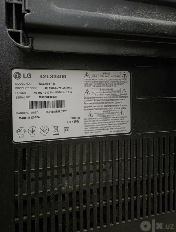 Srochna sotiladi LG 42tali 2