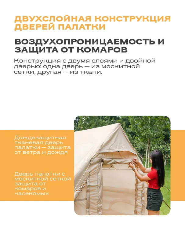 Havoli palatka — bahor, yoz va kuz uchun maxsus. 6 Havoli palatka — bahor, yoz va kuz uchun maxsus. 6