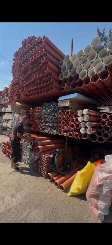 Plastmas turbalar, fitinglar va barcha turda santexnika maxsulotlari. 1