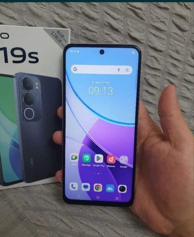 Vivo Y19S 12/128GB Silver Igravoy Original Karobka Holati Yaxshi Zor 2