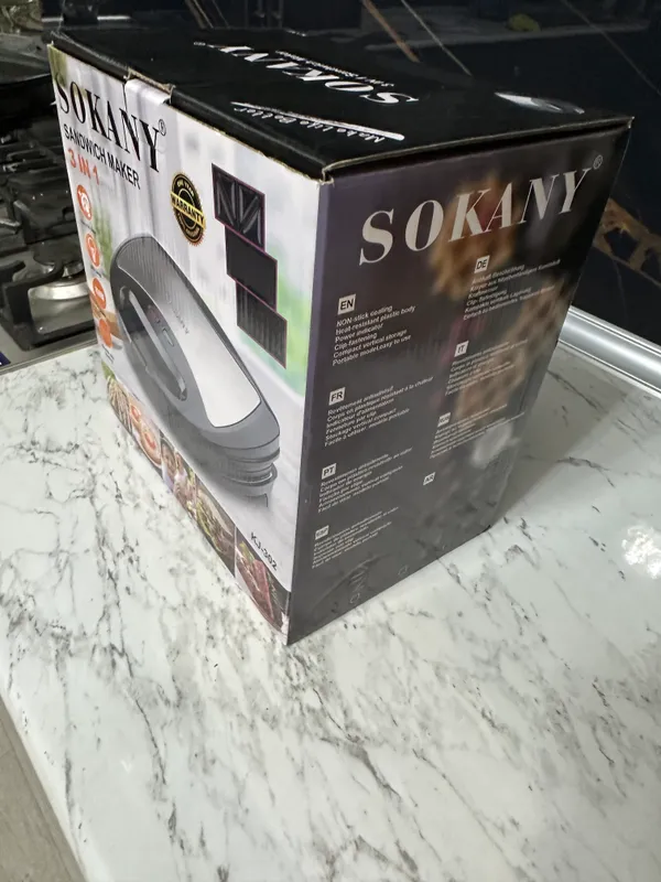 Сэндвичница Sokany 3 в 1 — фото 2
