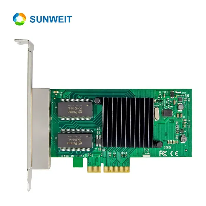 PCi-e Intel i350-T4 Quad RJ45 GigabitСетевая карта 2