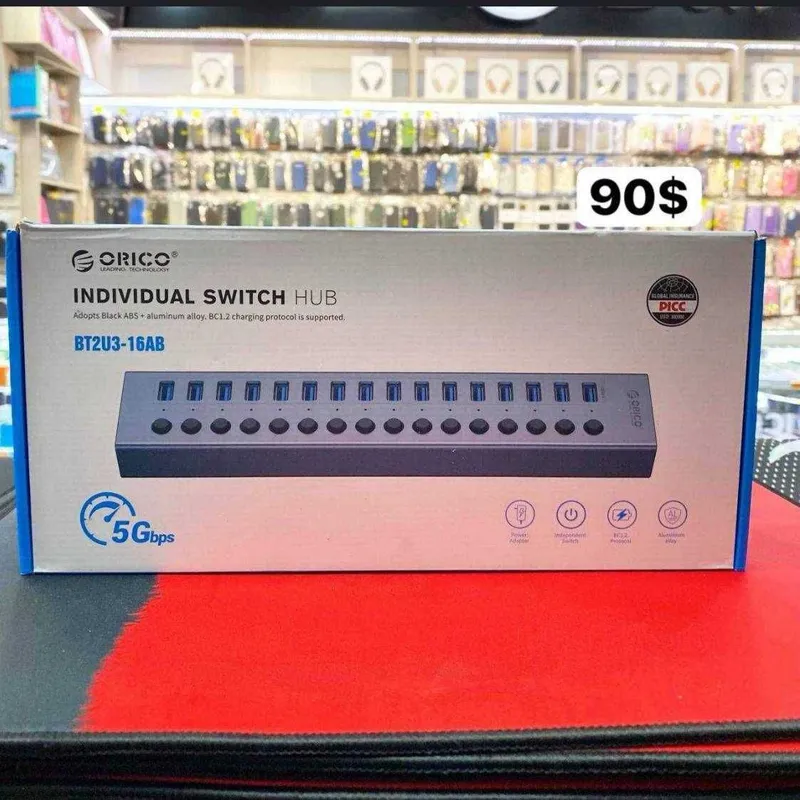 a28electronics - usb hub Orico с дополнительным питанием 6