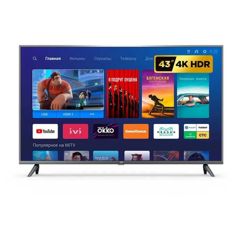 Televizor Xiaomi 32/43/50/55/65/75 Android TV/4K etkazib berish — фото 1