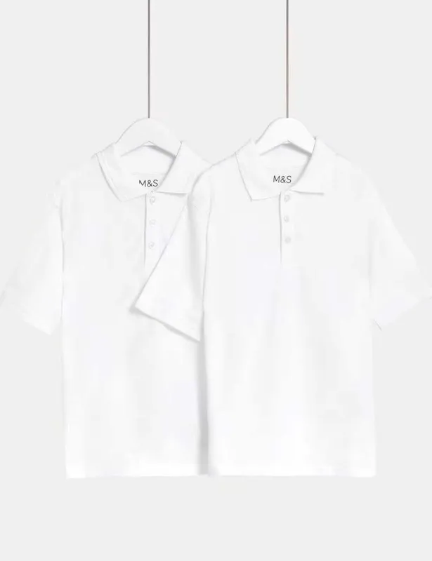 ‼️ Школьные рубашки-поло Marks & Spencer унисекс (Англия)