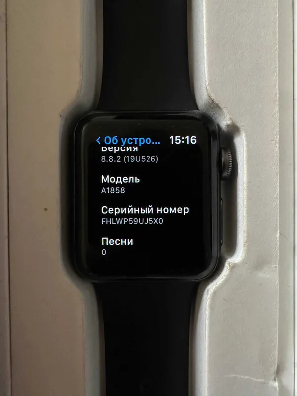 Apple Watch 3 38mm — фото 2 Apple Watch 3 38mm — фото 2