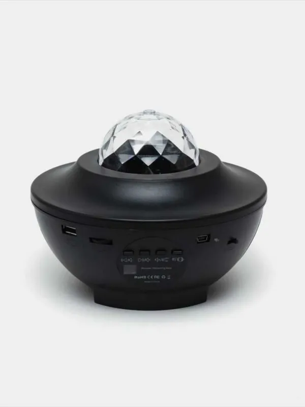 LED tungi chiroq va Bluetooth karnayli yulduzli osmon projektor — фото 2