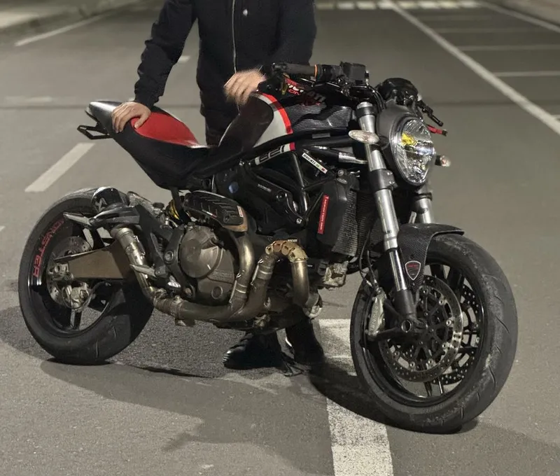 Ducati monster 821 kuba villi qilishga zur aparat sunatiga utiberamiz — фото 1