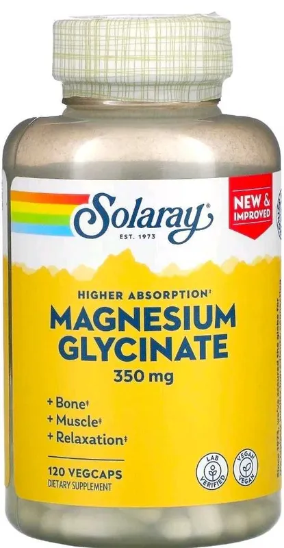 Solaray magnesium glycinate. Глицинат магния 120 капсул 1 Solaray magnesium glycinate. Глицинат магния 120 капсул 1