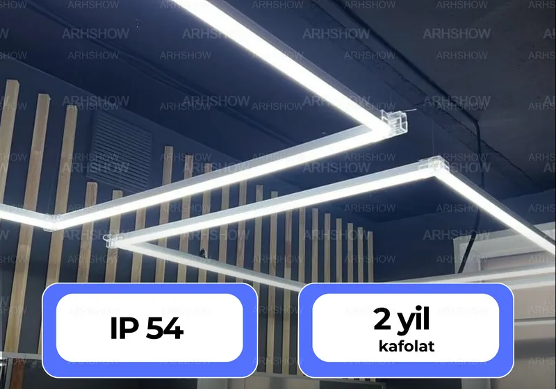 LED освещение для барбершопа квадрат 1.2×1.2 м — фото 1
