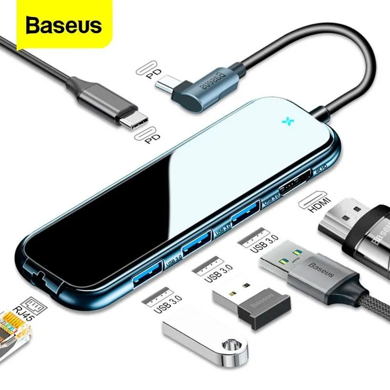 Скидка ! 5× 1 Type c > hdmi / / 2× usb , переходник, Lan ,macbook — фото 7