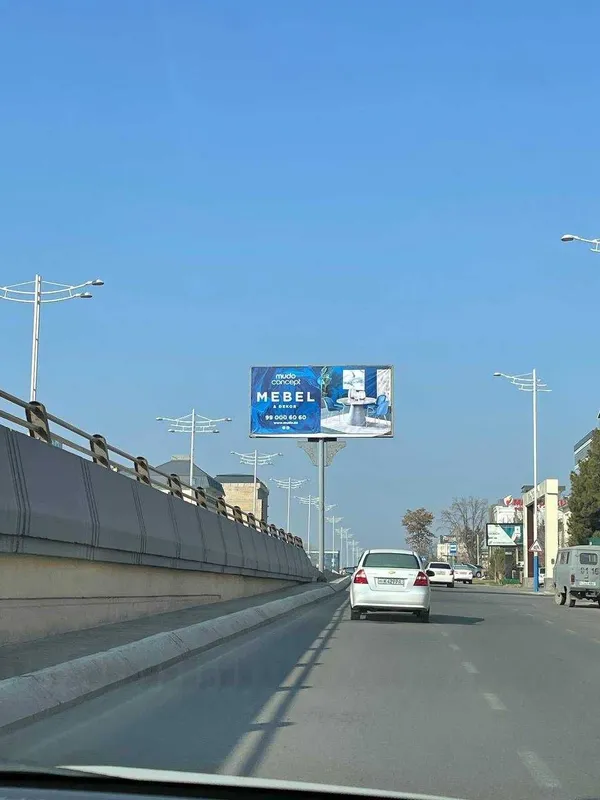 Реклама на билбордах/Toshkentda billboard reklama. — фото 2
