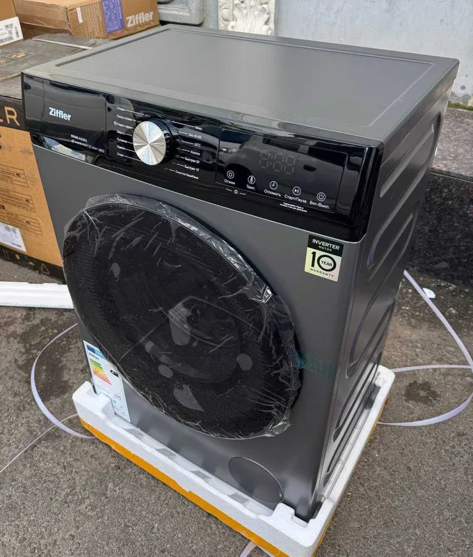 Стиральная машина Ziffler 8 кг BWM8-A5DBG Inverter Steam — фото 6