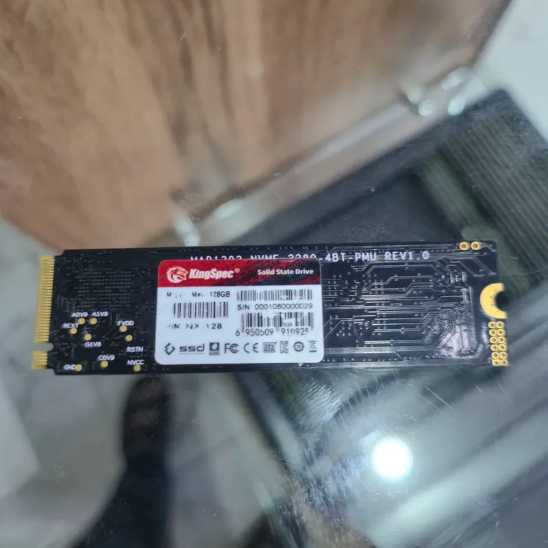 KingSpec 128 GB NVMe M.2 SSD