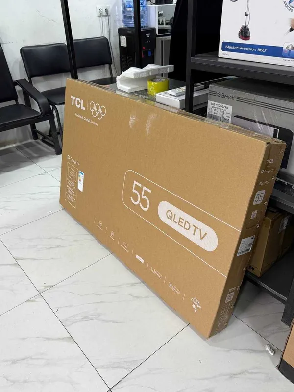 Телевизор TCL55 QLED4K Google TV HDR+10 установка есть доставка бонус — фото 1