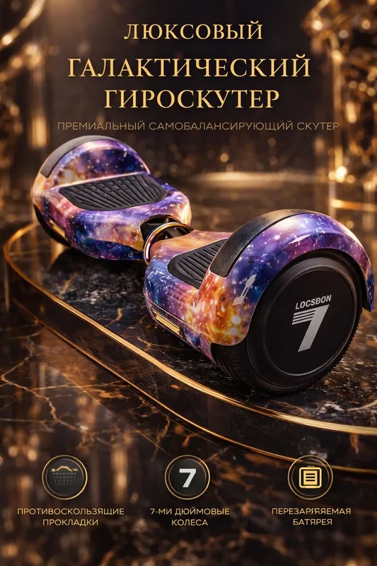 Гироскутер Logsdon 7" Galaxy Гироскутер Logsdon 7" Galaxy