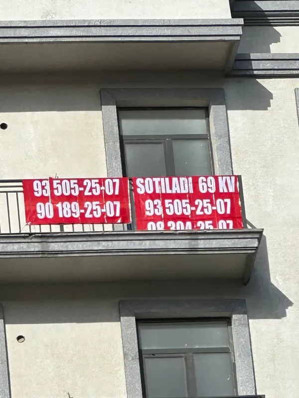 2 xona 69 kv 8 chi etaj 69000 $ 3 xona 65 kv 9 chi etaj 65000 $ Varian