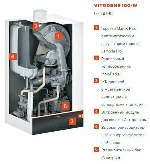 Viessmann Vitodens 100-W devoriy gaz koteli — фото 1