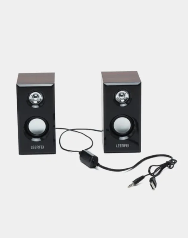 Колонки D092USB 2.0 стерео, дерево 3