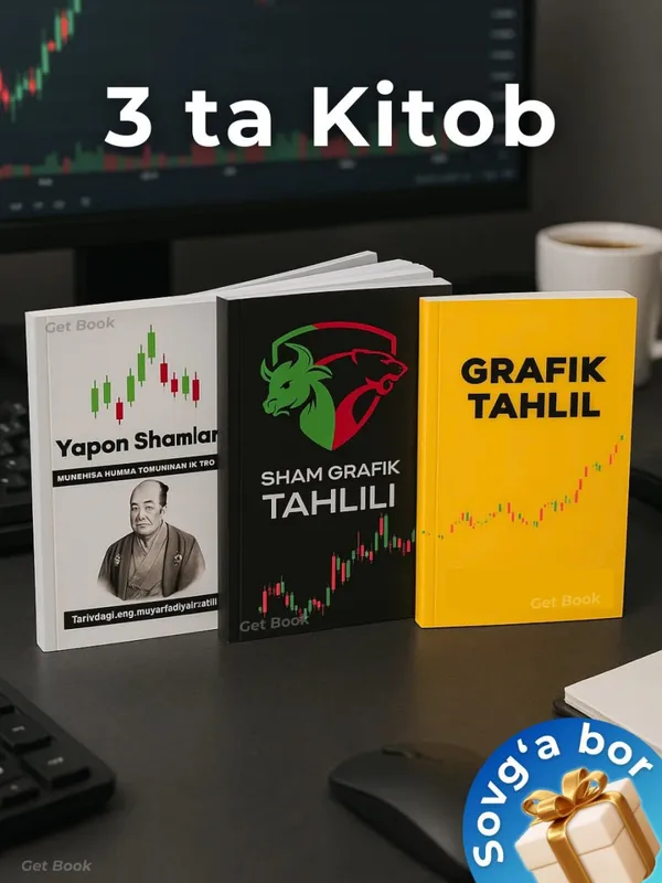 Grafik Tahlil, Yapon shamlari, Sham Grafik Tahlil, treyding investitsiya — 3 ta kitob Grafik Tahlil, Yapon shamlari, Sham Grafik Tahlil, treyding investitsiya — 3 ta kitob