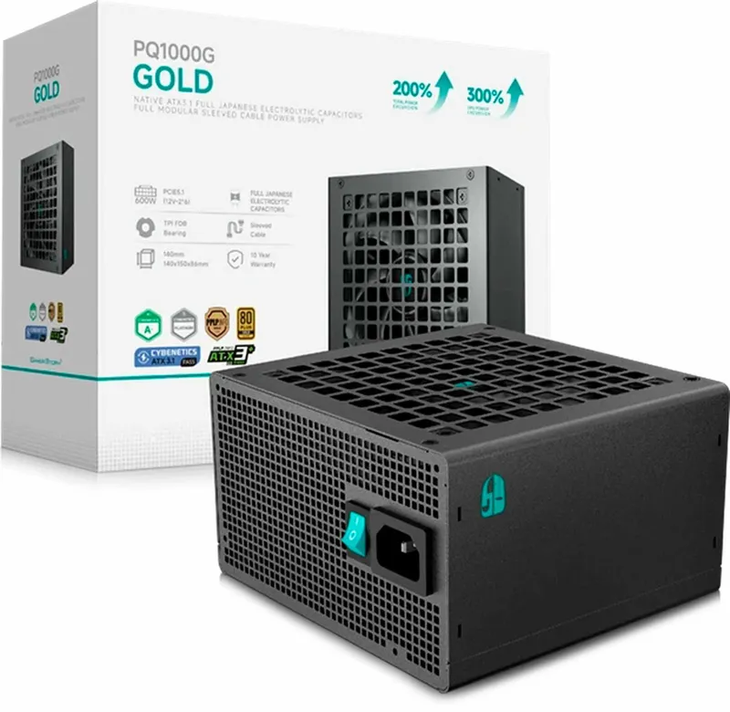 Блок питания Deepcool PQ1000G 1000W Gold ATX 3.1/ PCIE5.1