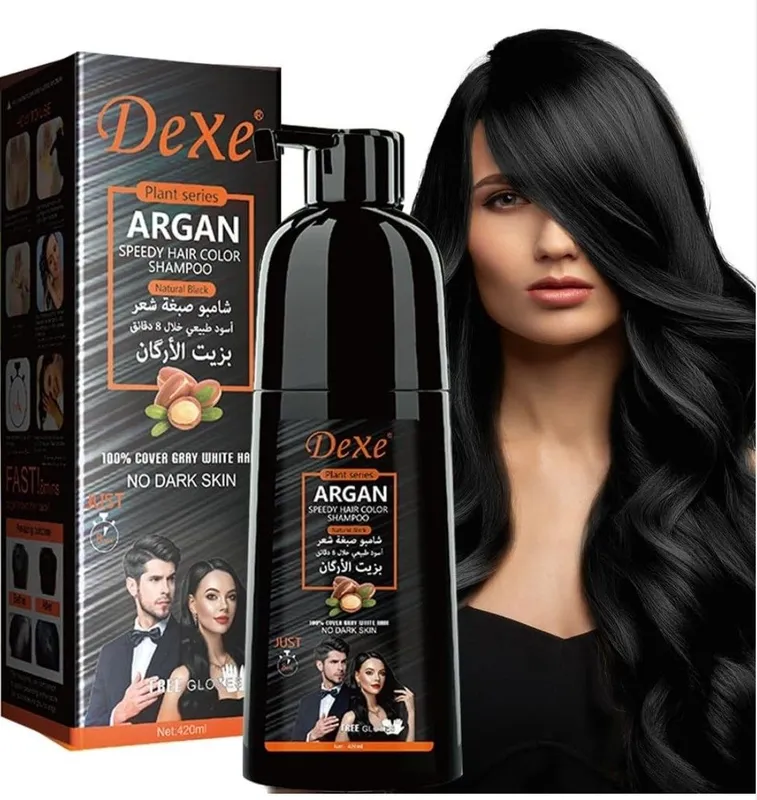 Dexe Argan шампунь краска 420мл грам 1