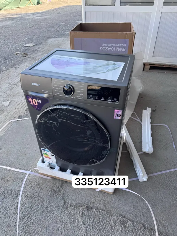 Стиральная Машина Ziffler 10кгInverter Официальный — фото 1