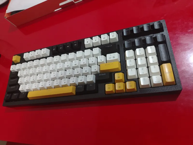 Механическая клавиатура K-98 с RGB-подсветкой. 5 Механическая клавиатура K-98 с RGB-подсветкой. 5