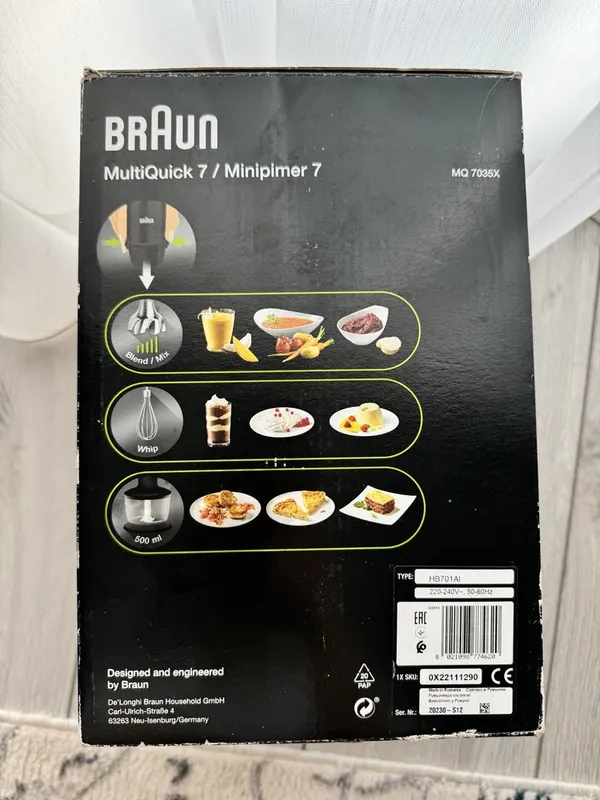 Braun 3 in 1 blender 4 Braun 3 in 1 blender 4