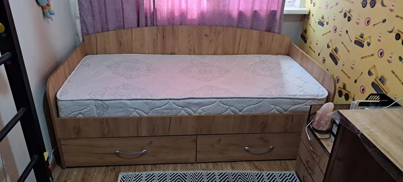 Кровать 184×85 с матрасом 1