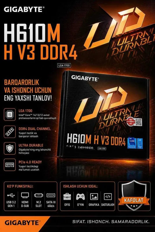 GIGABYTE brendidan OnaPlatalar OPTOM narxlarda 2 GIGABYTE brendidan OnaPlatalar OPTOM narxlarda 2